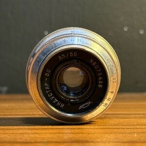 KMZ INDUSTAR 50 f/3.5/50 50mm SLR
Lens For Zenit Russian - L39 Screw mount